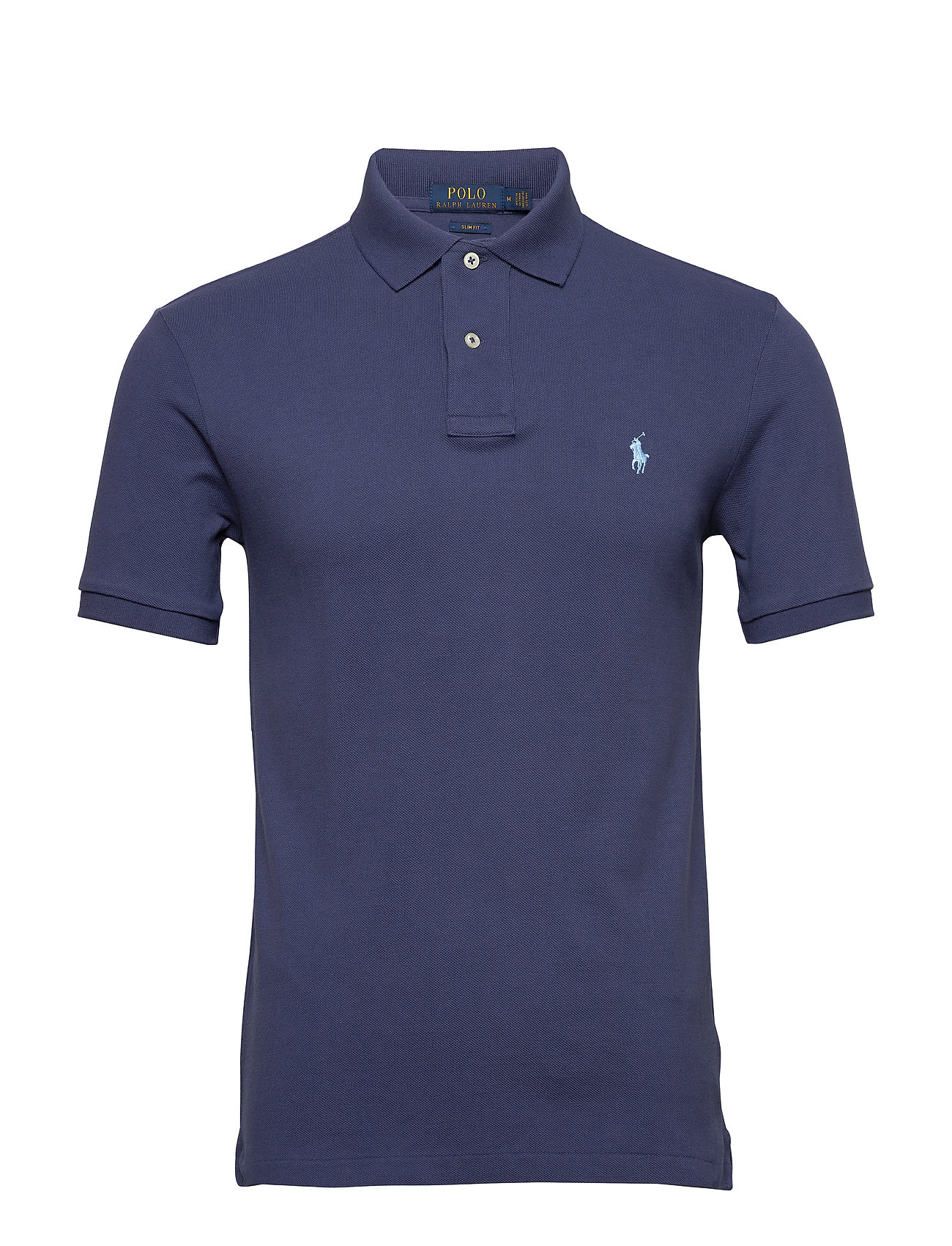 slim fit mesh polo shirt