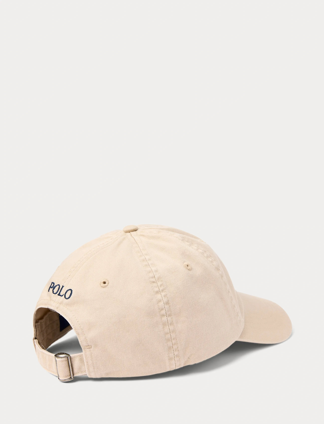 Polo Ralph Lauren Cotton Chino Baseball Cap, One Size, Beige, Hovedbeklædning > Kasketter, Herre