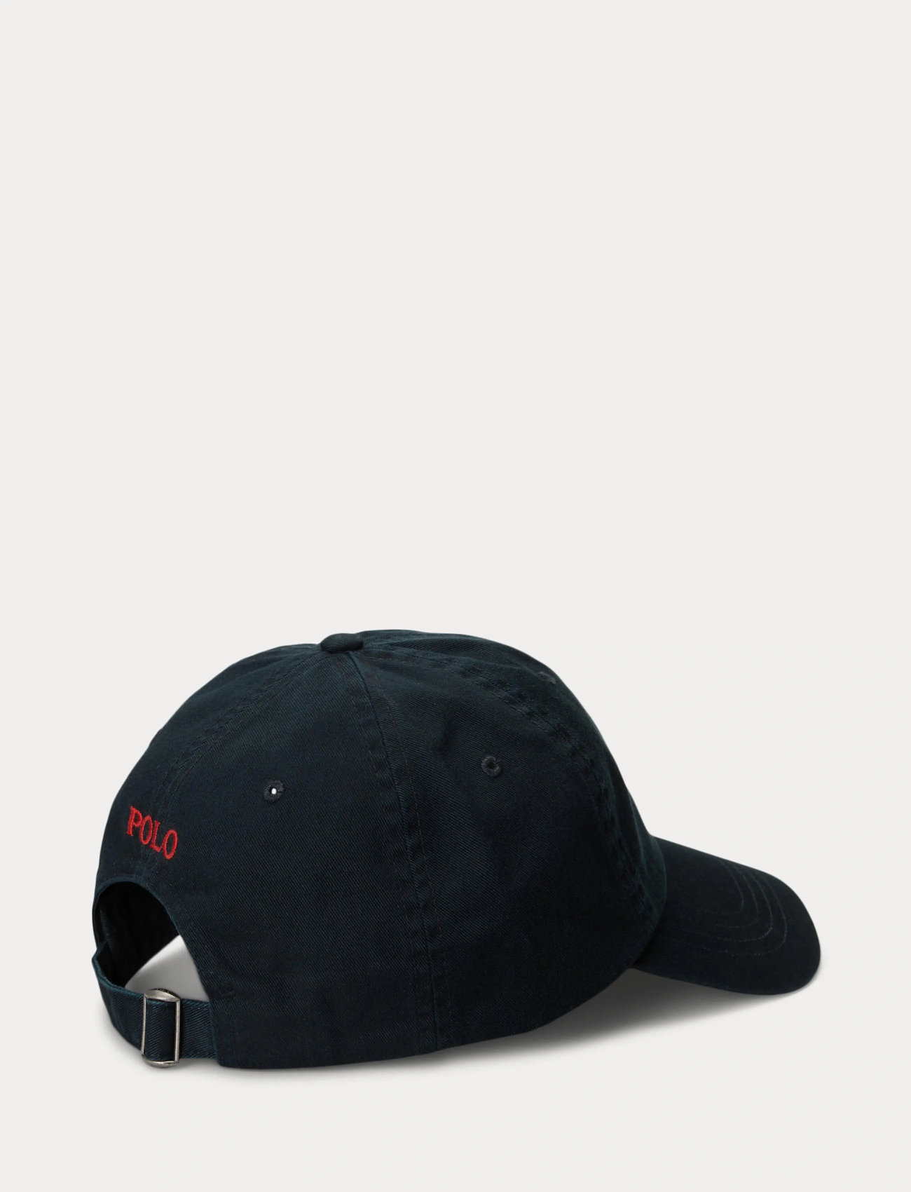 Polo Ralph Lauren Cotton Chino Baseball Cap, One Size, Black, Hovedbeklædning > Kasketter, Herre