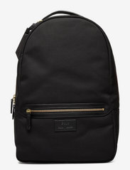 polo backpack leather