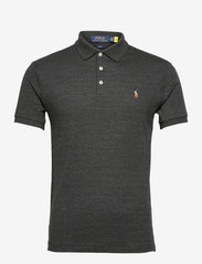 Polo Ralph Lauren - Slim Fit Soft-Touch Polo Shirt - polo shirts - black marl heathe - 0
