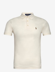 Slim Fit Soft Cotton Polo Shirt - CLUBHOUSE CREAM