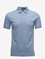 Slim Fit Soft-Touch Polo Shirt - JAMAICA HEATHER