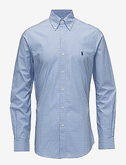Polo Ralph Lauren - Slim Fit Checked Poplin Shirt - casual shirts - 2863 blue/white c - 1