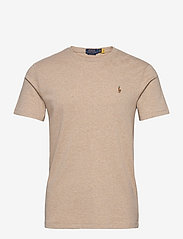 Custom Slim Fit Soft Cotton T-Shirt - TUSCAN BEIGE HEAT