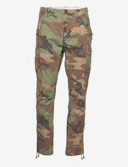 Ralph Lauren Kleding Broeken & Jeans Broeken Cargo Broeken Canvas slim fit cargobroek met camouflageprint 