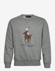 Polo Bear Fleece Sweatshirt - ANDOVER HEATHER H