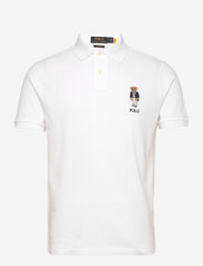 custom slim fit bear polo