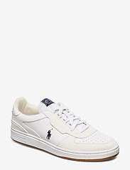 polo court 1 leather sneaker