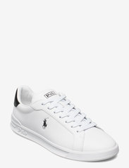 Polo Ralph Lauren - Heritage Court II Leather Sneaker - waterproof sneakers - white/black pp - 0