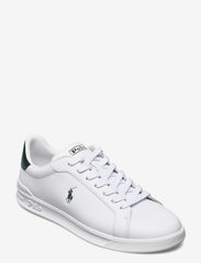 Heritage Court II Leather Sneaker - WHITE/COLLEGE GRE