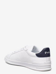 Polo Ralph Lauren - Heritage Court II Leather Sneaker - waterproof sneakers - white/newport nav - 2