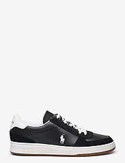 Polo Ralph Lauren - Court Leather & Suede Sneaker - low tops - black/white pp - 1