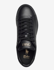 Polo Ralph Lauren - Heritage Court II Leather Sneaker - low tops - black - 3