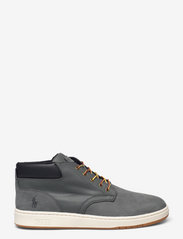 Polo Ralph Lauren - Nubuck & Canvas Sneaker Boot - laced boots - charcoal - 1