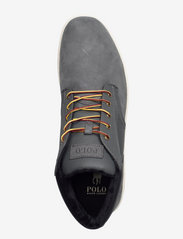 Polo Ralph Lauren - Nubuck & Canvas Sneaker Boot - laced boots - charcoal - 3
