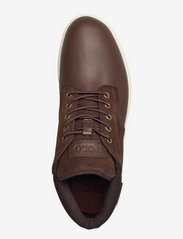 Polo Ralph Lauren - Waterproof Leather-Suede Sneaker Boot - waterproof sneakers - brown - 3