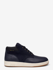 Polo Ralph Lauren - Waterproof Leather-Suede Sneaker Boot - waterproof sneakers - navy - 1