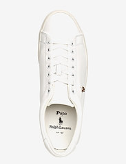 Polo Ralph Lauren - Longwood Leather Sneaker - waterproof sneakers - white/white - 3