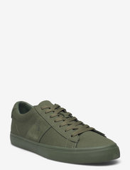 Sayer Canvas & Suede Sneaker - ARMY
