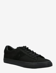 Sayer Canvas & Suede Sneaker - MILITARY BLACK