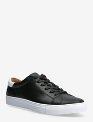 Jermain Leather Sneaker - BLACK