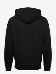 polo black and white hoodie