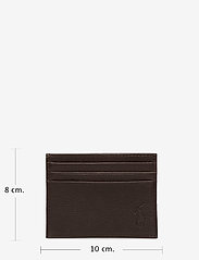 Polo Ralph Lauren - Pebble Leather Card Case - kartenetuis - brown - 3