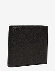 Polo Ralph Lauren - Leather Billfold Wallet - portemonnaies - black - 2