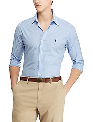Polo Ralph Lauren - Slim Fit Checked Poplin Shirt - casual shirts - 2863 blue/white c - 0