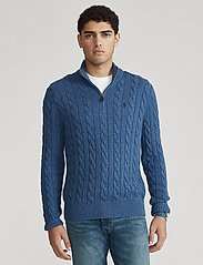 Polo ralph lauren cotton cable half zip Clearance