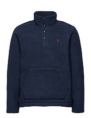 polo ralph lauren fleece mockneck jacket