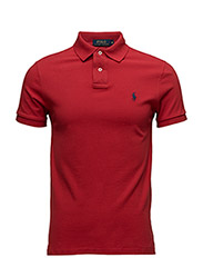 Slim Fit Mesh Polo Shirt - RL2000 RED