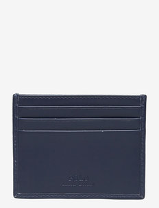 Polo Bear Leather Card Case - karšu maki - navy