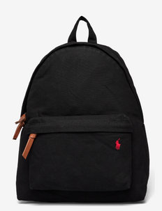 Canvas Backpack - rugzakken - polo black