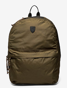 Coated Canvas Packable Backpack - rucksäcke - basic olive