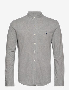 Custom Slim Fit Featherweight Mesh Shirt - casual skjorter - andover heather