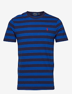 MEN/'S RALPH LAUREN POLO R.L 27 B 05 TIGER LOGO VARSITY T-SHIRT TEE NAVY XL X-LRG