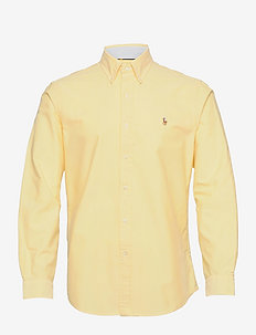 Custom Fit Oxford Shirt - basic-hemden - yellow oxford