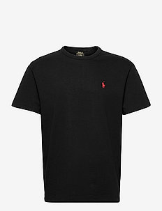 Classic Fit Jersey Crewneck T-Shirt - basic t-shirts - polo black/c3870