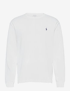 Classic Fit Jersey Long-Sleeve T-Shirt - basic t-shirts - white/c7996