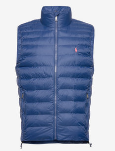 Packable Water-Repellent Vest - spring jackets - light navy