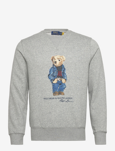 Polo Bear Fleece Sweatshirt - teddypuserot - andover heather d