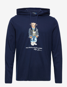 Polo Bear & Big Pony Hooded T-Shirt - džemperi ar kapuci - sp22 cruise navy
