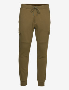 Double-Knit Cargo Jogger Pant - sportinės kelnės - company olive/c97