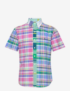 Custom Fit Plaid Oxford Fun Shirt - oxford shirts - 5605 preppy multi