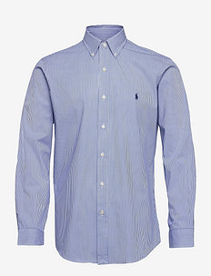 CUBDPPCS-LONG SLEEVE-SPORT SHIRT - basic skjorter - 2866 blue/white hairline strip