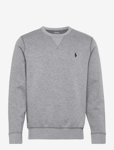 Marled Double-Knit Sweatshirt - swetry - classic grey heat