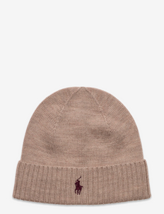 Signature Pony Wool Beanie - hatter & luer - oatmeal heather