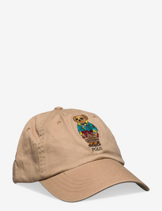 Polo Bear Twill Ball Cap - caps - vintage khaki
